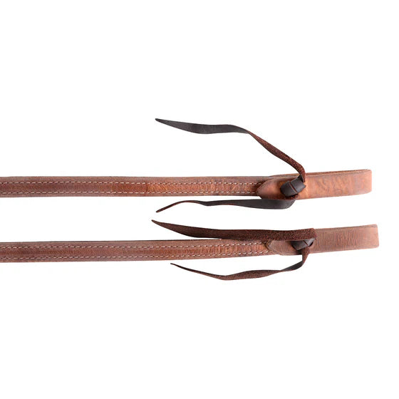 Martin Split Reins 5/8-inch Thick Tied Ends with Double Stitched Heavy