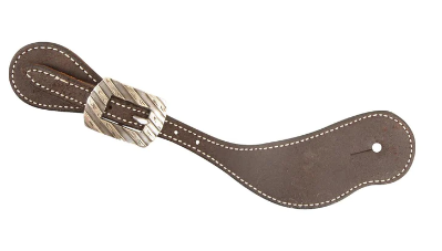 Martin Cowboy Spur Straps Latigo Roughout with Bandera Buckle