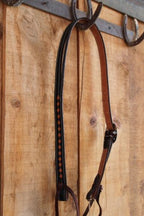Martin Dark Framed Diamond Stamp Ranahan Headstall