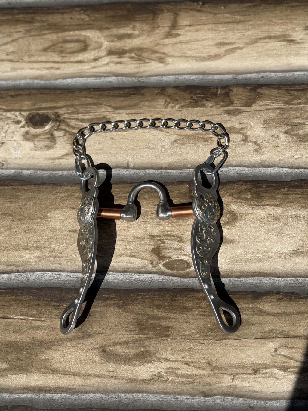 Classic Equine Roper Collection Short Shank Correction With Swivel Cheek