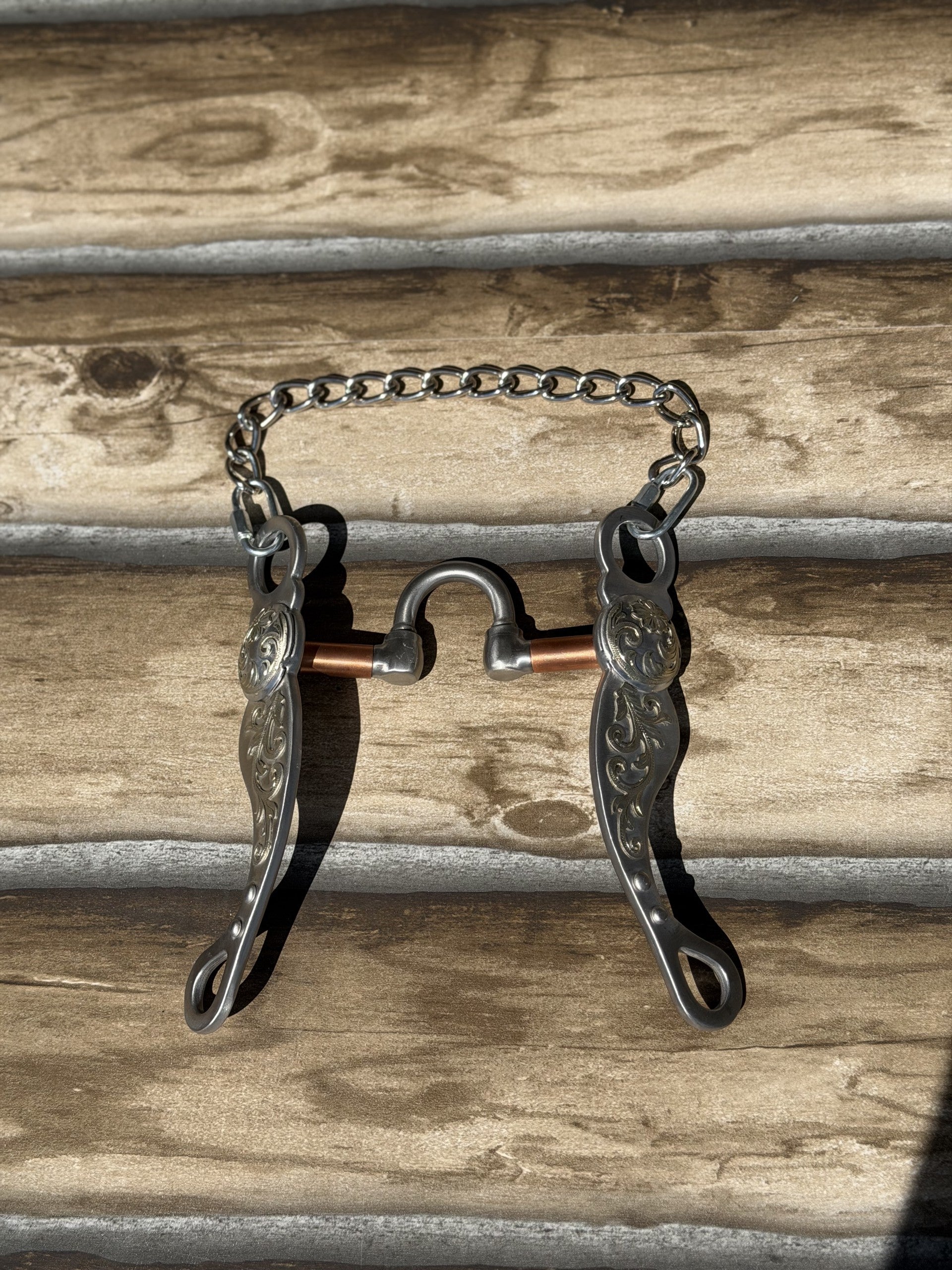 Classic Equine Roper Collection Short Shank Correction With Swivel Cheek