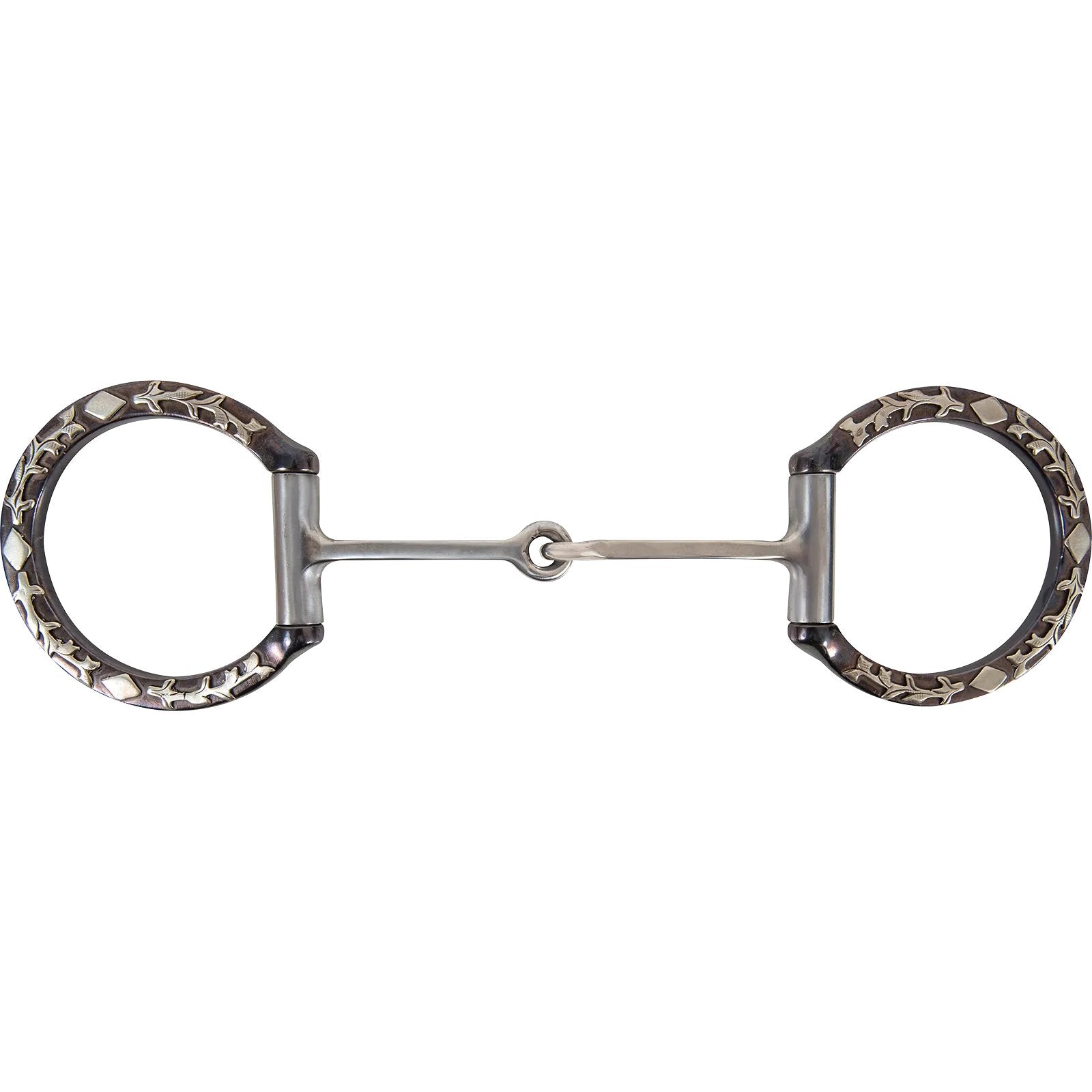 Classic Equine Sherry Cervi D Ring Barrel Bit with Square Bar