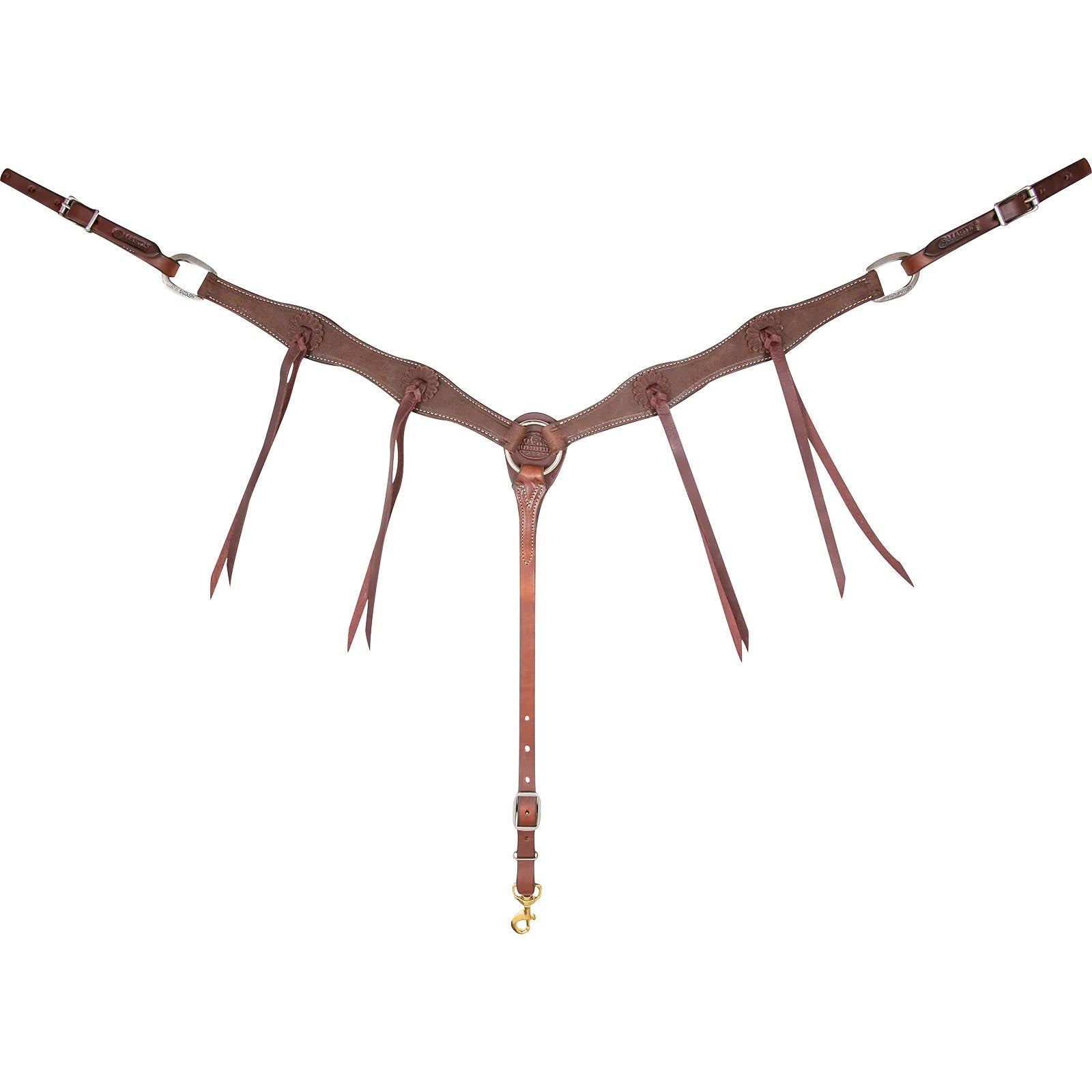 Martin Breastcollar, 1.5-inch /w Rosette Strings