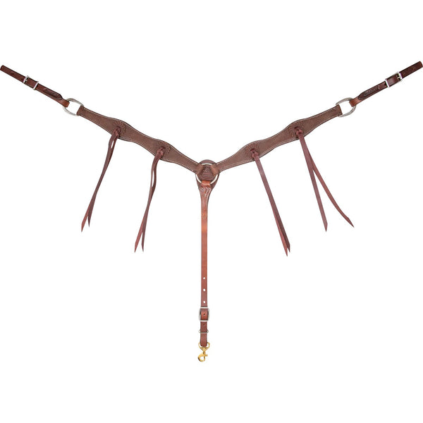 Martin Breastcollar, 1.5-inch /w Rosette Strings