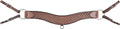 4" Chocolate Quilted Steer Roper Breast Collar