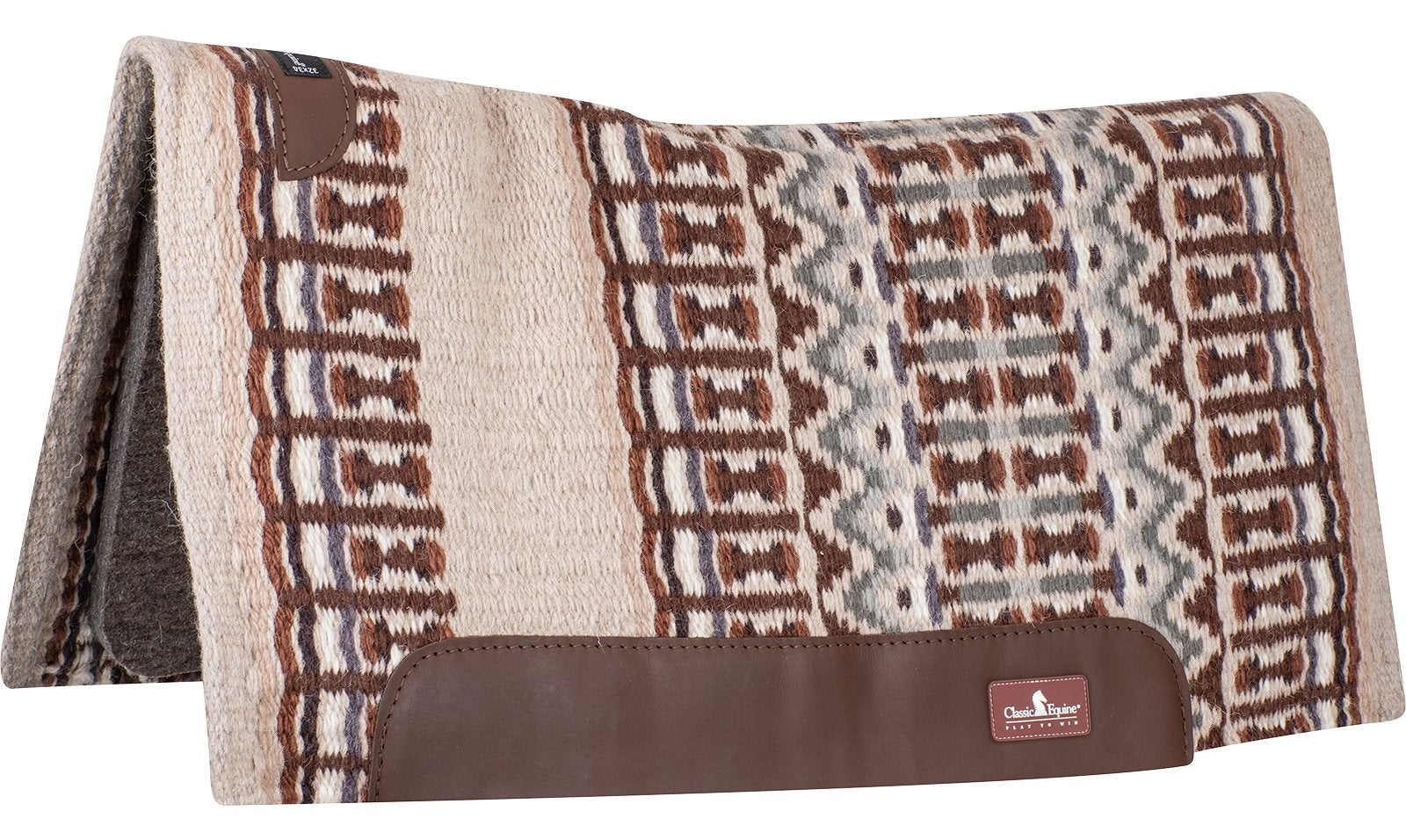 Classic Straight Blanket Top Wool Pad 1 inch