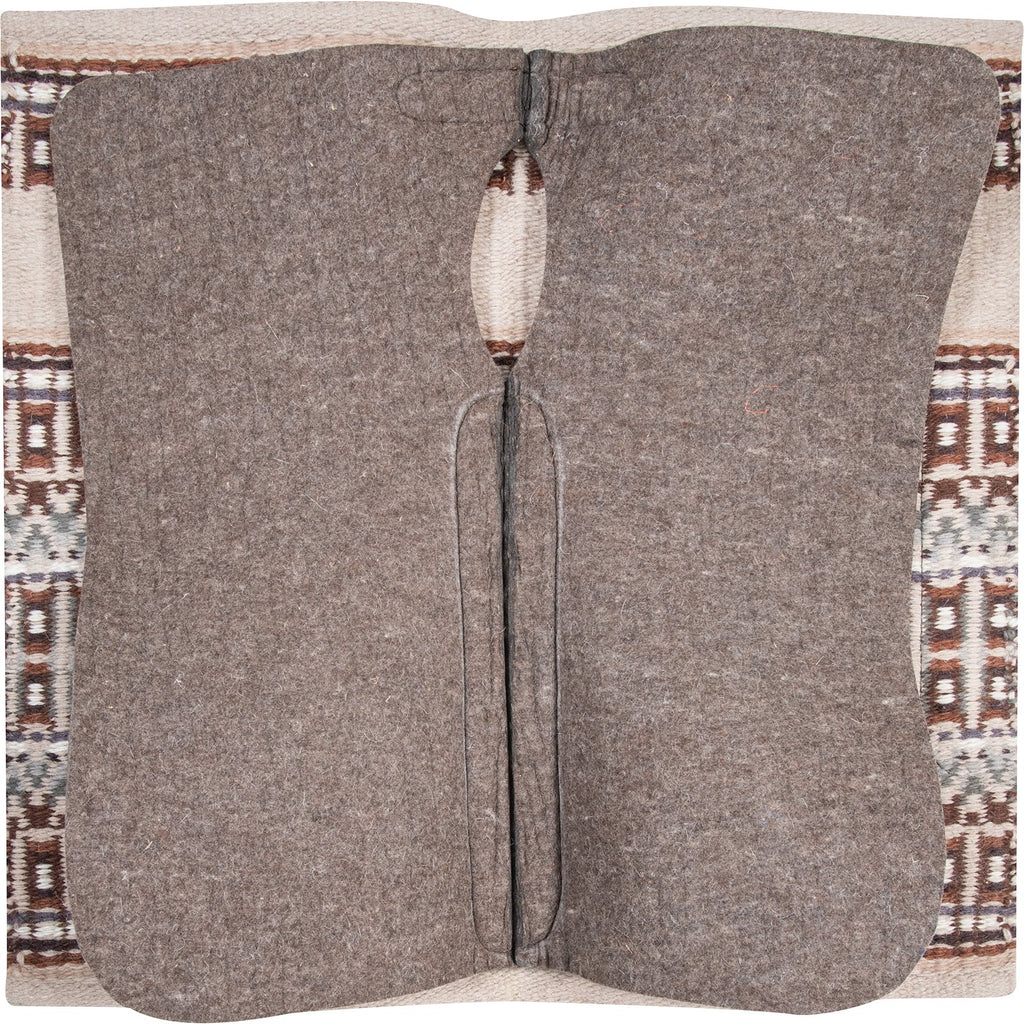 Classic Straight Blanket Top Wool Pad 1 inch