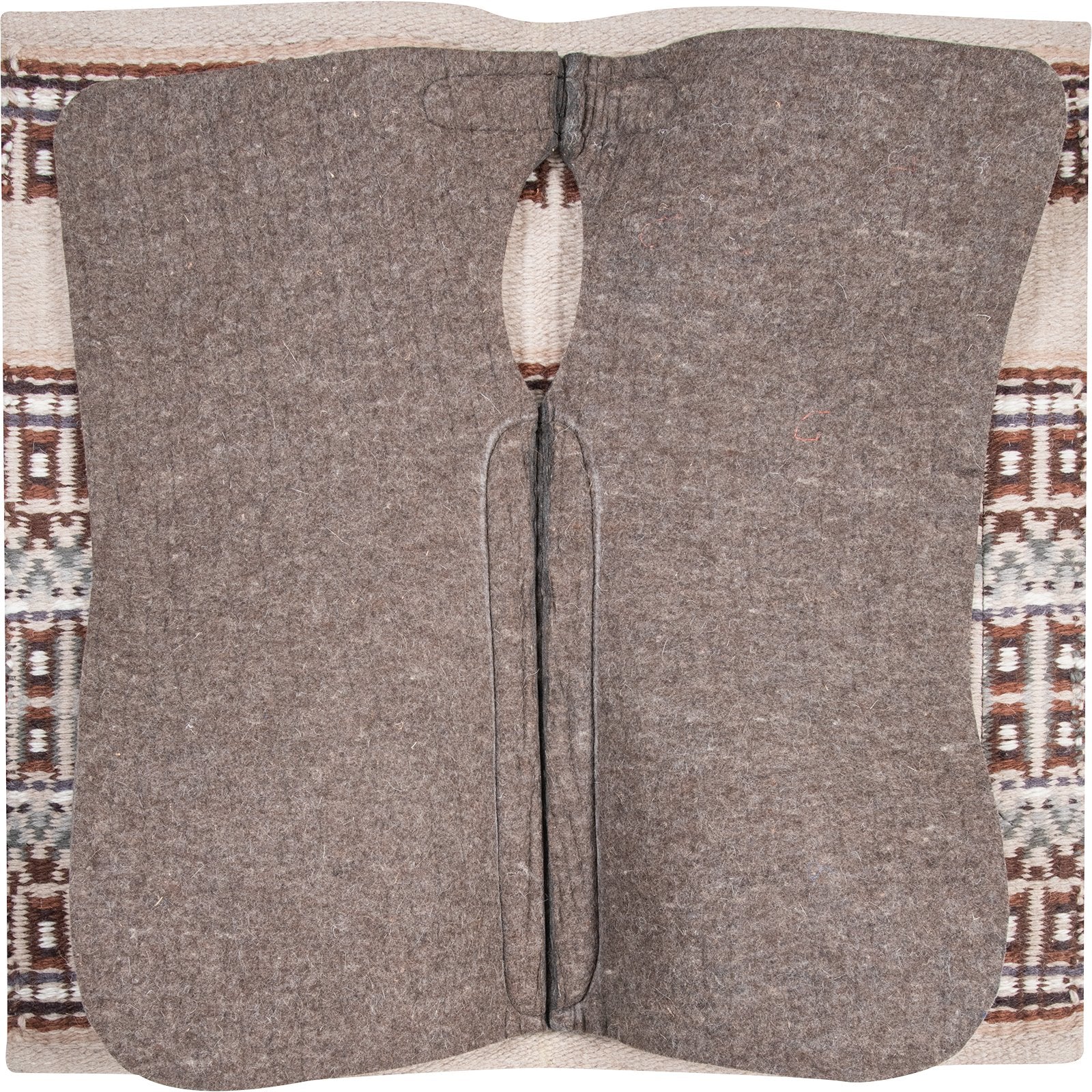 Classic Straight Blanket Top Wool Pad 1 inch
