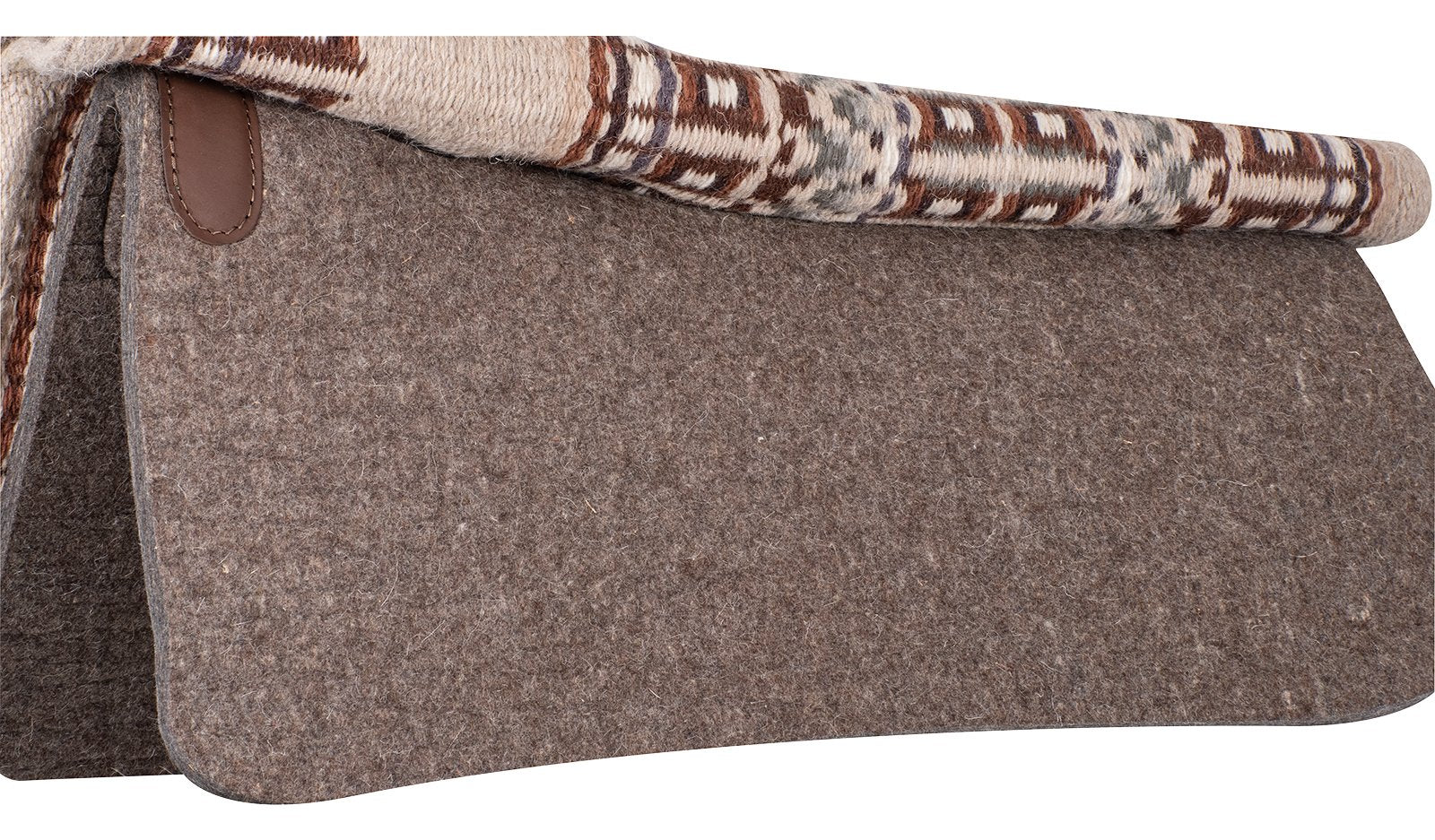 Classic Straight Blanket Top Wool Pad 1 inch