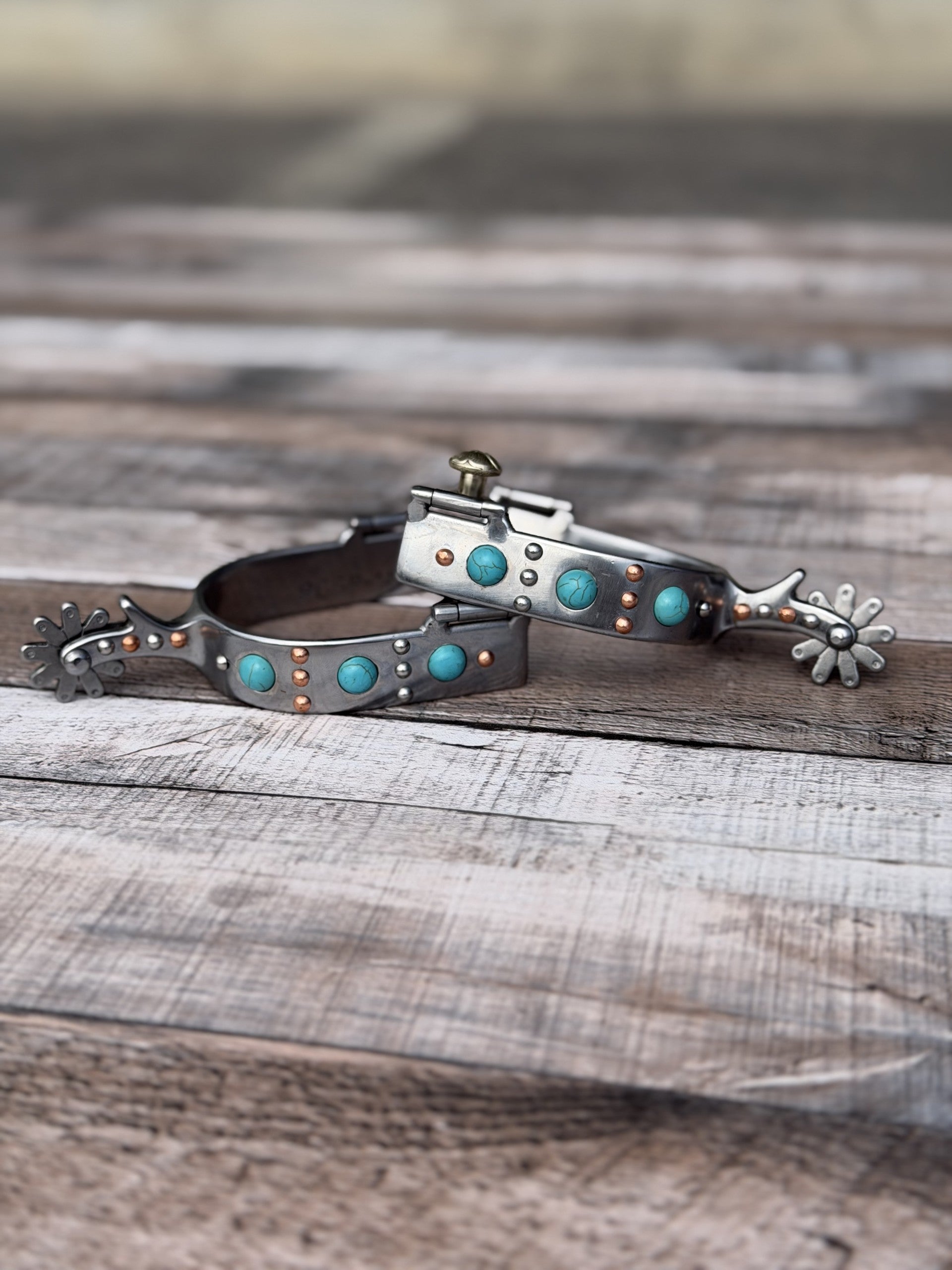 Professional Choice Turquoise Dot Spur