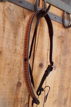 Partrade Headstall Slip Ear Cowboy Knot 1-1/4” Roughout Buckstitch