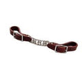 Berlin Latigo Single Chain 5/8 Curb Strap