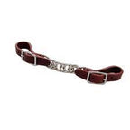 Berlin Latigo Single Chain 5/8 Curb Strap