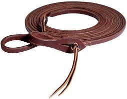 Professional Choice Ranch 5/8 Heavy Oil Pineapple Knot Split Reins