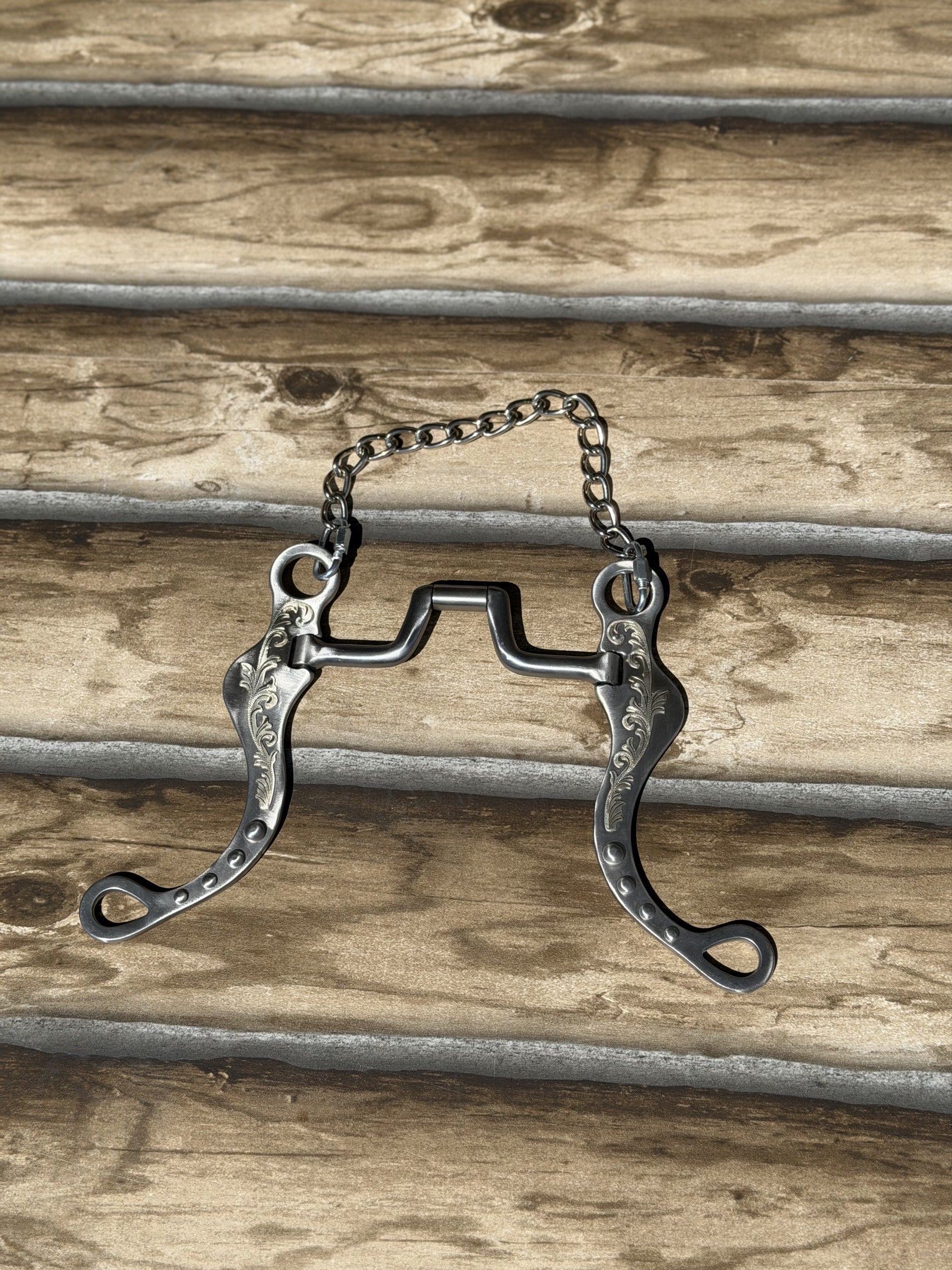 Graduate Shank Roping Bit with Hinge Cheek Swivel Port