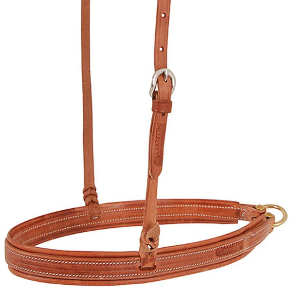 Martin Saddlery Natural Harness Leather Noseband