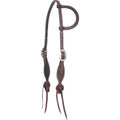 Martin Split Ear Headstall with Rosette Strings
