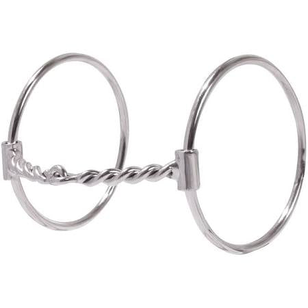 Classic Equine Twisted Wire O-Ring Snaffle Bit