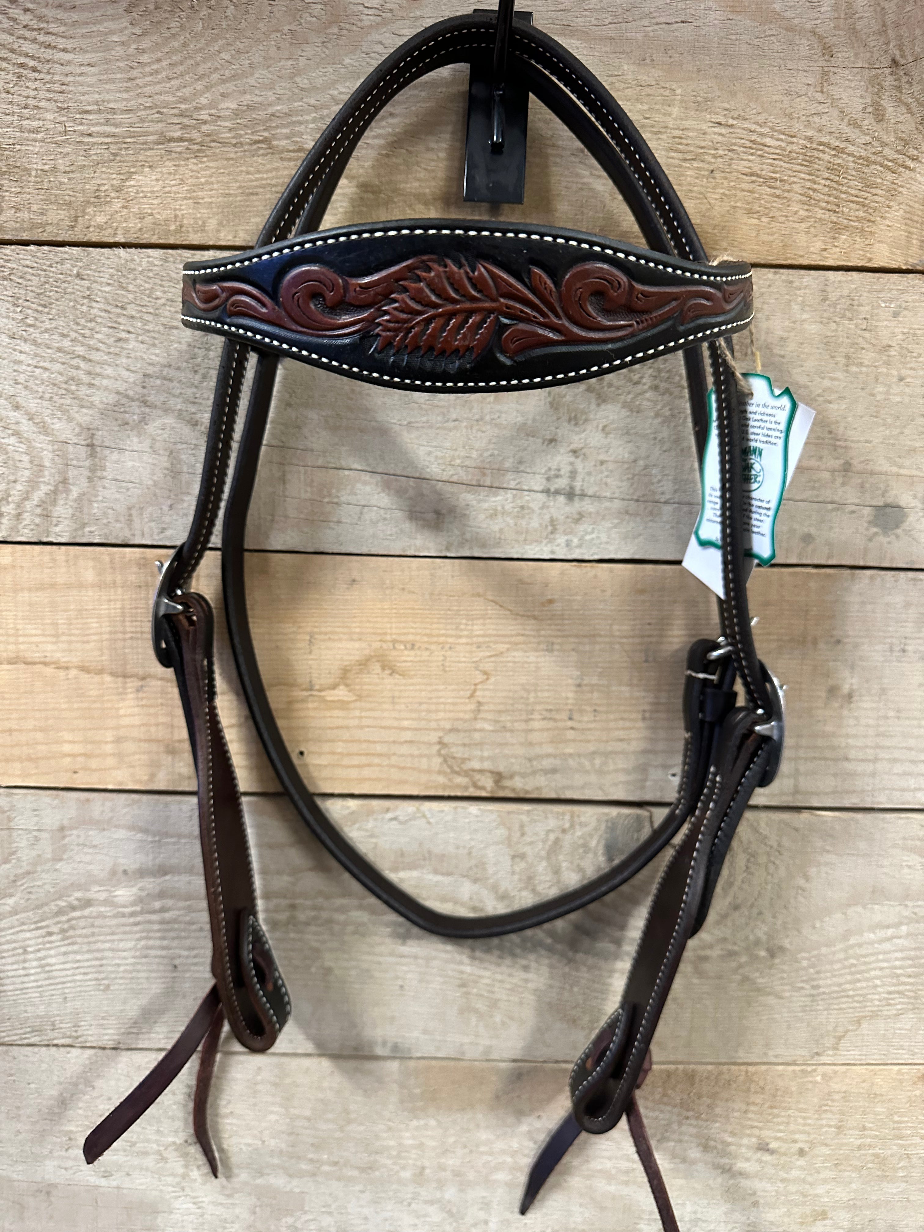 Martin Dark Oil Tooled Browband