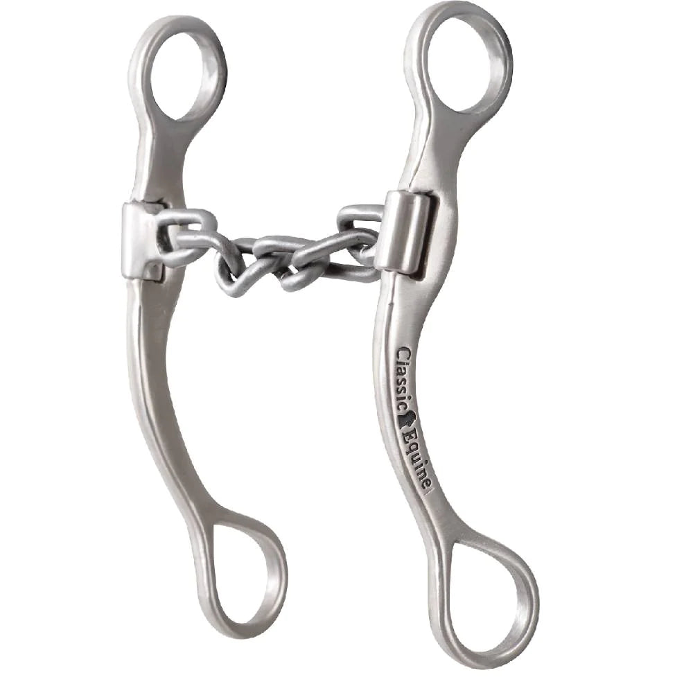 Classic Equine Chain Straight Shank Bit