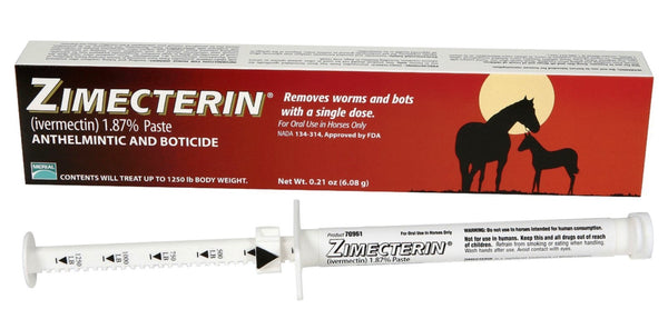 Zimecterin Horse Deworming Paste
