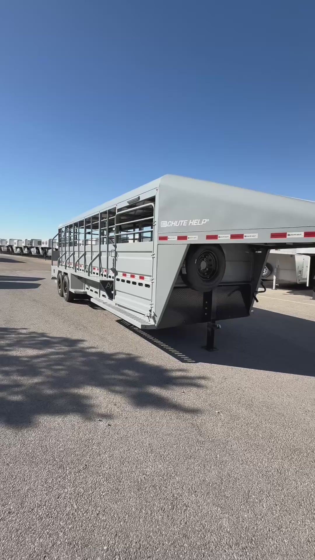 2027 Chute Help 24’ Cattleman Trailer #05081