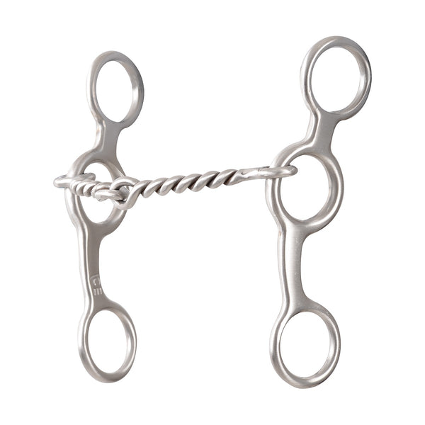 Classic Equine Performance Ring Gag with Twisted Wire