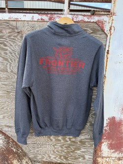 Frontier Dark Grey 1/4 Zip