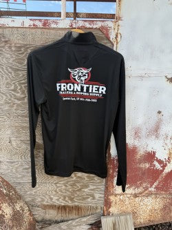 Frontier Black 1/4 Zip