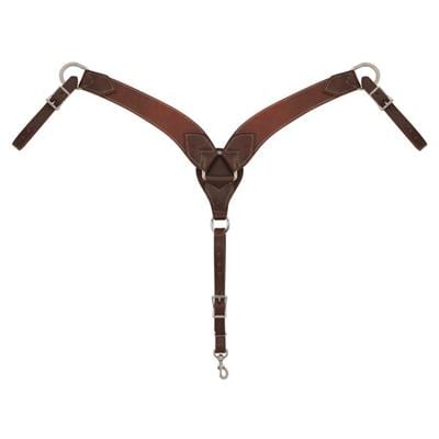 WEAVER LEATHER WORKING COWBOY ROPER BREAST COLLAR