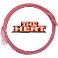 A heat rope with the heat logo, provided by Frontier Trailers & Roping supply.