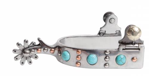 PROFESSIONALS CHOICE TURQUOISE DOT SPUR