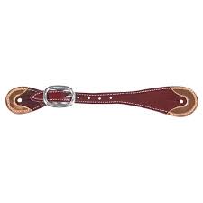 Martin Latigo and Rawhide Spur Strap